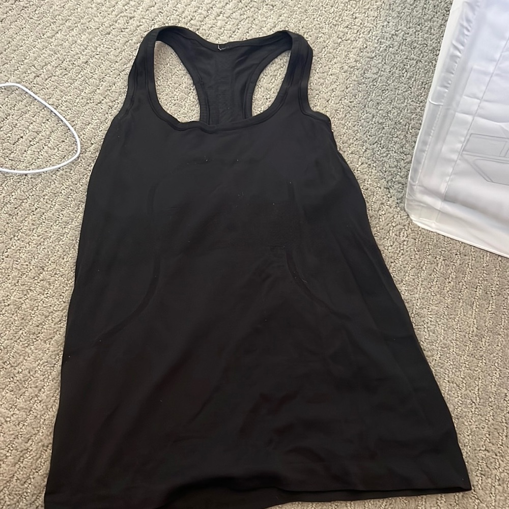 COPY - Black Lululemon tank top size 4